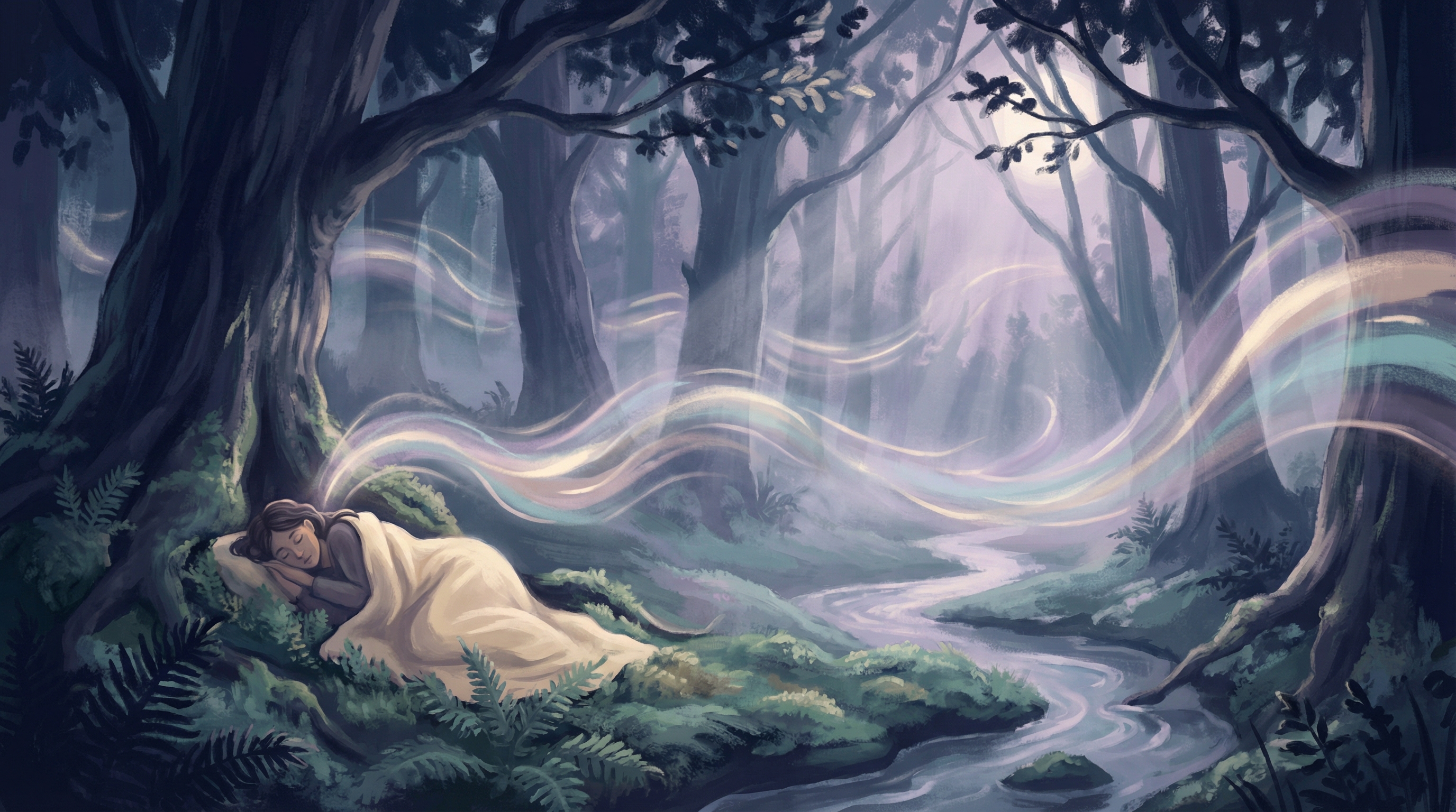 Natürliche Schlafgeräusche: Besser einschlafen mit Naturklängen