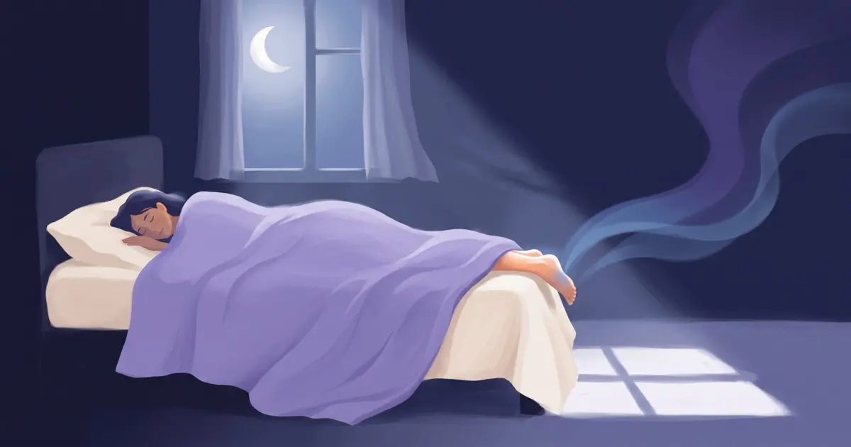 Why One Foot Out of the Blankets Helps You Sleep: The Temperature Science