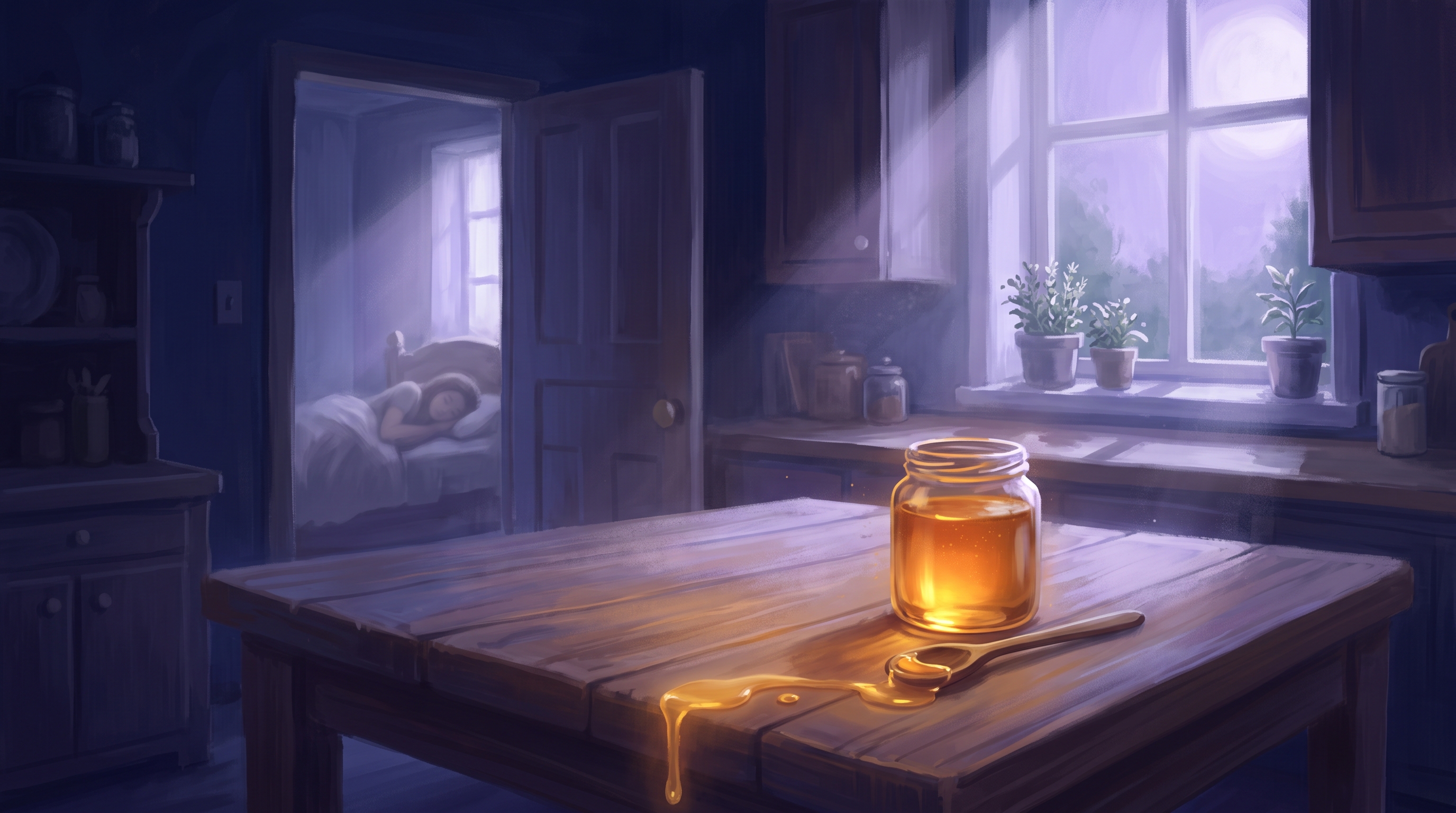 Raw Honey Before Bed: How a Tablespoon Prevents 3AM Waking by Replenishing Liver Glycogen