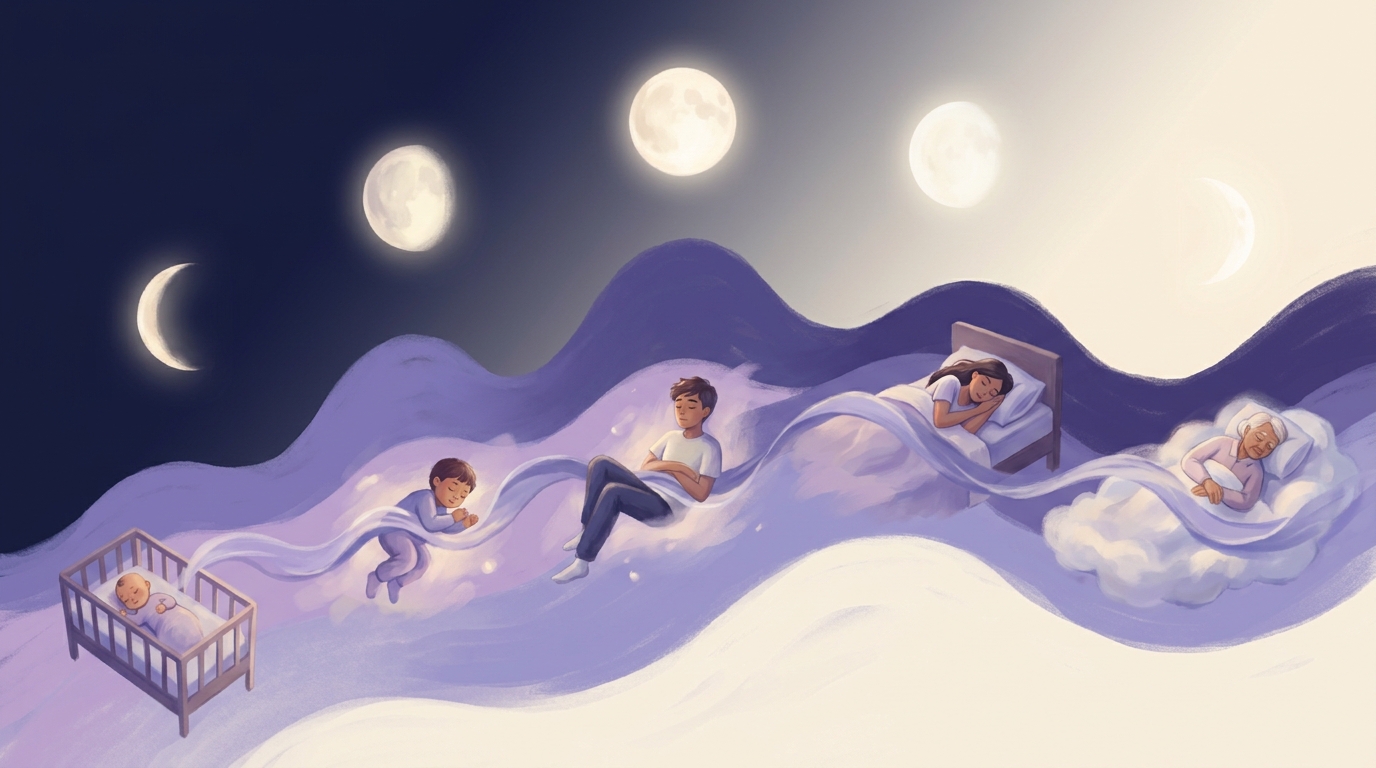 How Sleep Changes Across Your Lifespan: From Newborn to Elder
