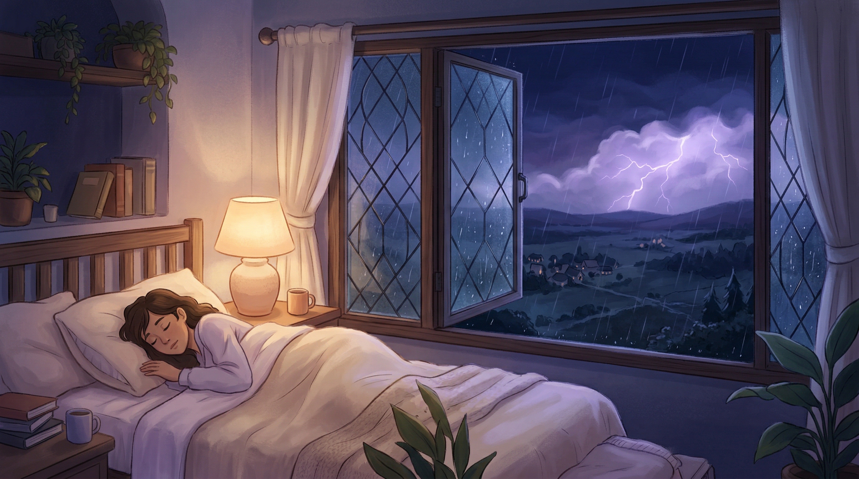 Thunderstorm Sounds for Sleep: Why Storms Help You Fall Asleep Faster